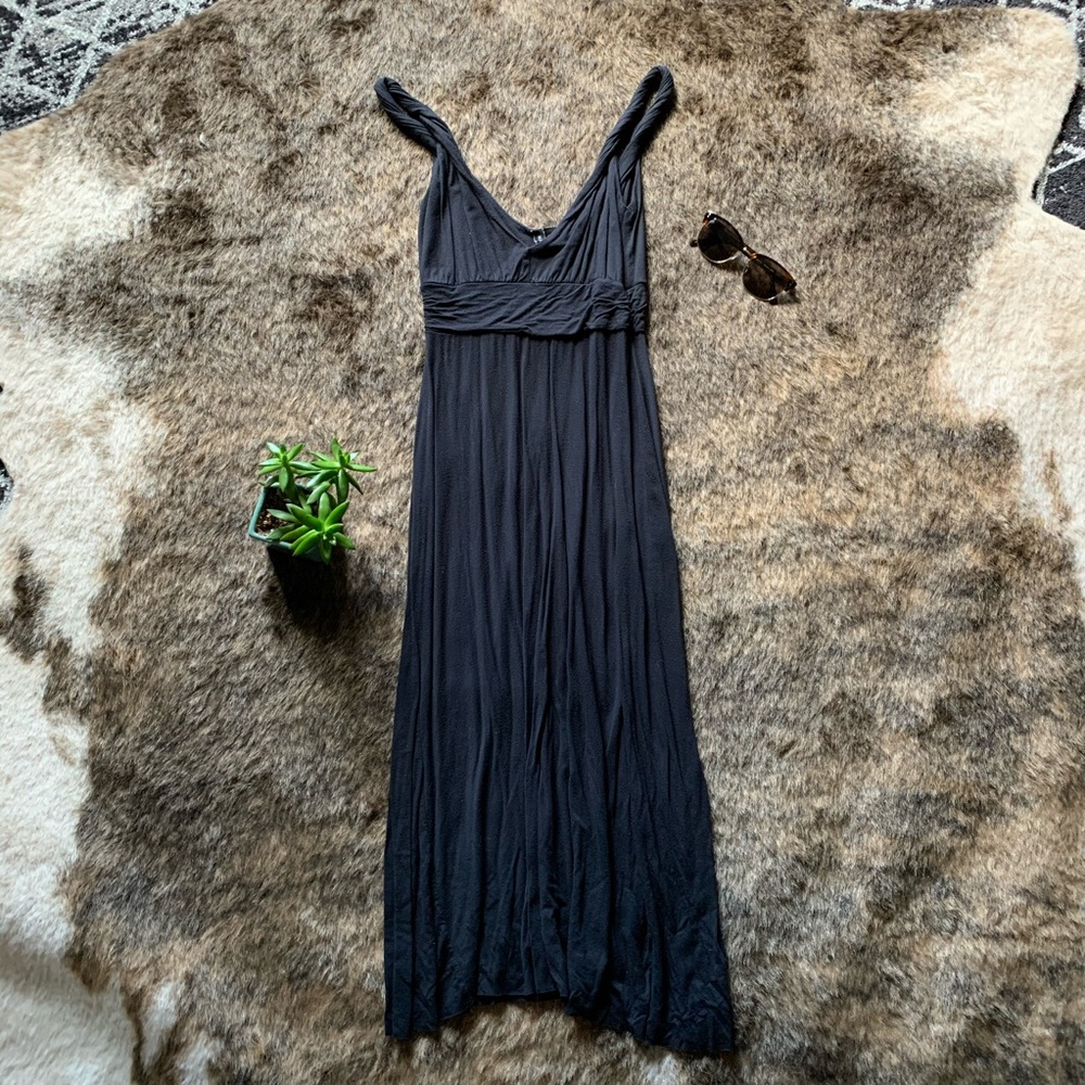 Mixit black maxi dress, XS
